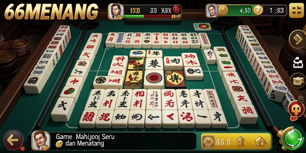 Tampilan gameplay 66MENANG yang menarik dan menantang.