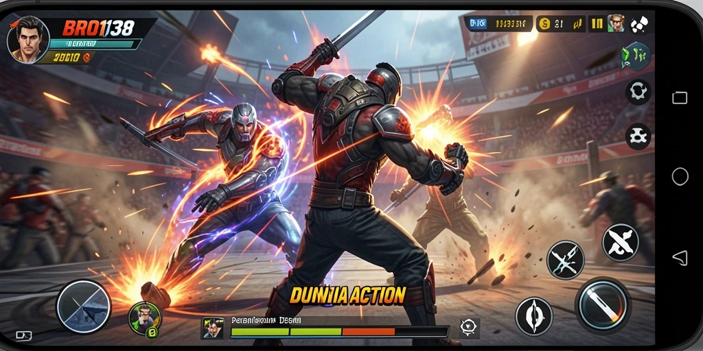 Tangkapan layar gameplay BRO138 yang intens dan menegangkan.