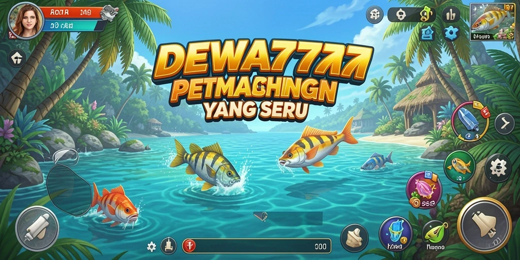 Tangkapan ikan berwarna-warni dalam gameplay DEWA777 yang menantang.