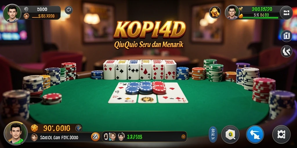 Tampilan gameplay KOPI4D yang menegangkan dan seru.