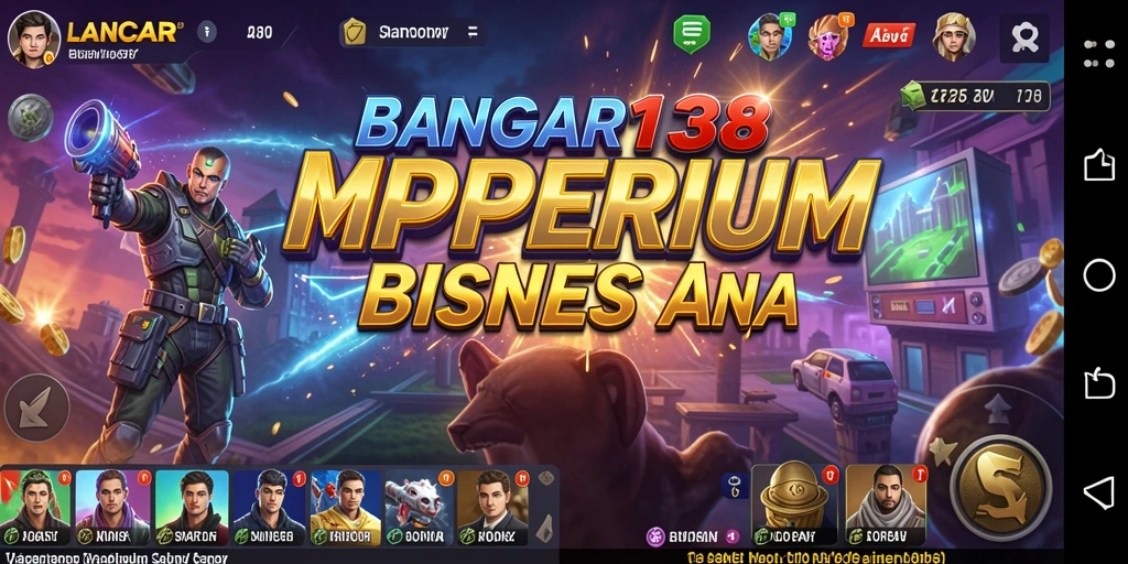 Tampilan gameplay menarik di LANCAR138, menunjukkan keseruan mengelola bisnis.