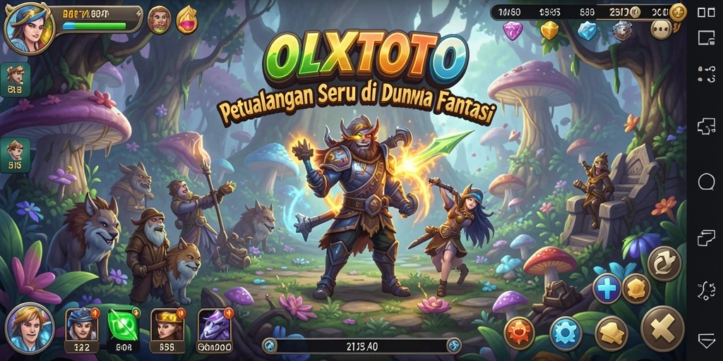 Tampilan gameplay menegangkan dalam OLXTOTO yang menantang.