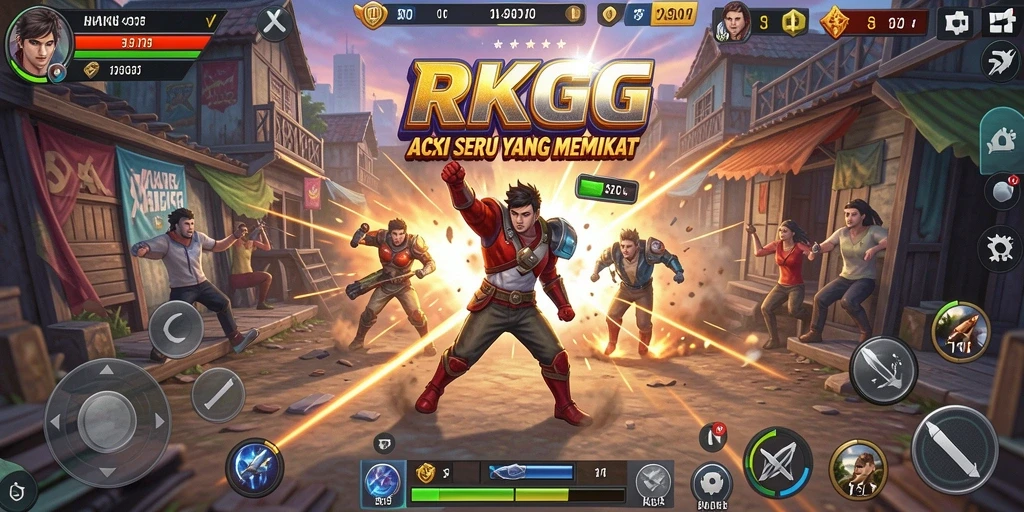 Gim aksi mendebarkan dengan grafis menawan.