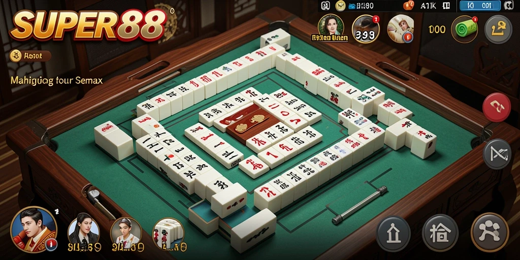 Menampilkan permainan Mahjong yang seru dengan grafis menawan.