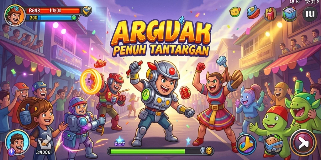 Screenshot menampilkan gameplay seru dan interaktif T6.