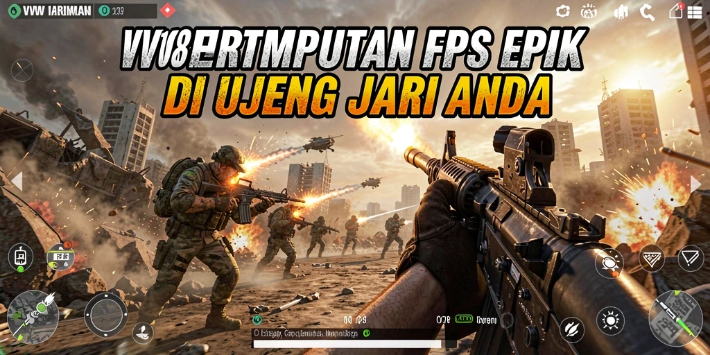Tampilan menegangkan dari pertempuran FPS di VW108.