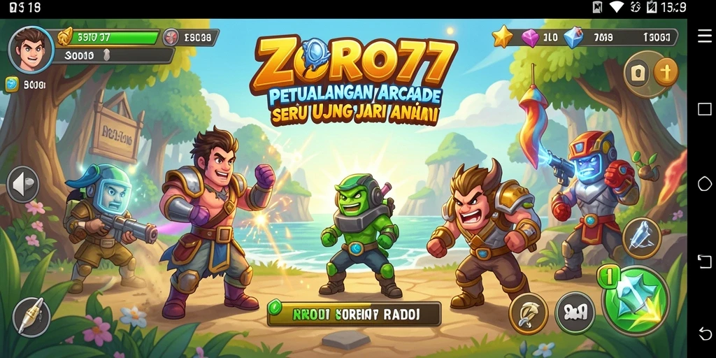 Gameplay menarik ZORO77 dengan tantangan seru dan grafis menawan.
